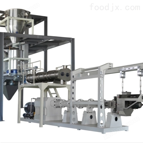 膨化设备~大豆组织拉丝蛋白生产线