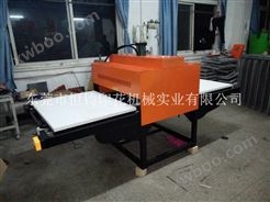 东莞服装热转印机器设备 恒钧大型平板热升华转印机80*100